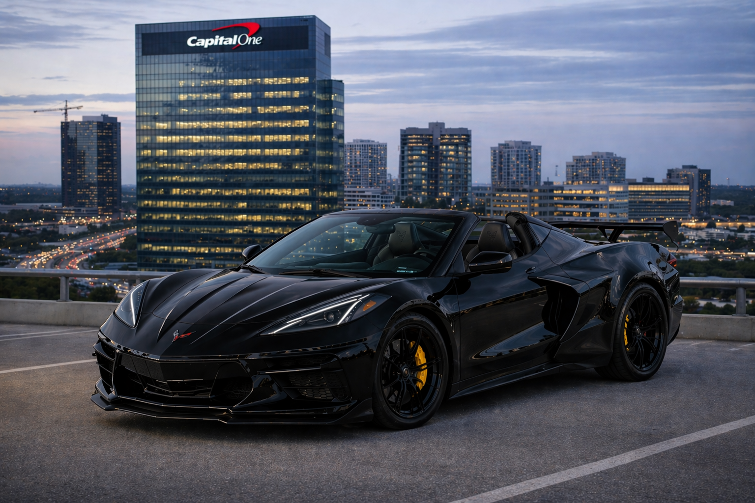 Corvette C8 3LT Black