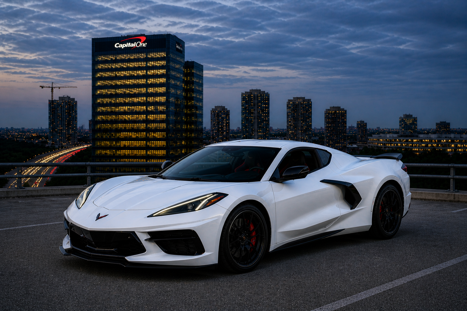 Corvette C8 3LT Stingray White