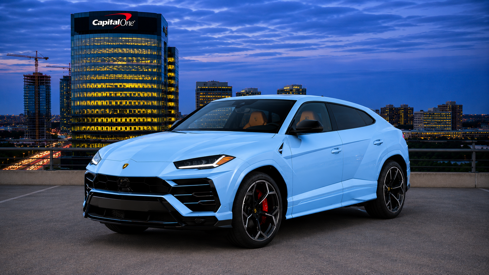Lamborghini Urus Blue