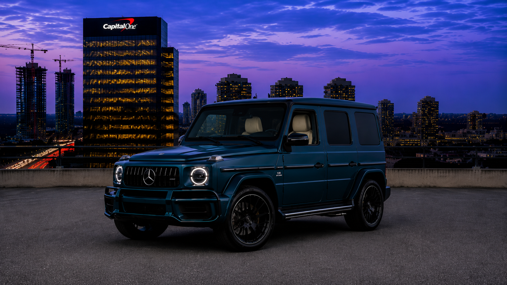 Mercedes-Benz G-Wagon G63 Deep Green Blue