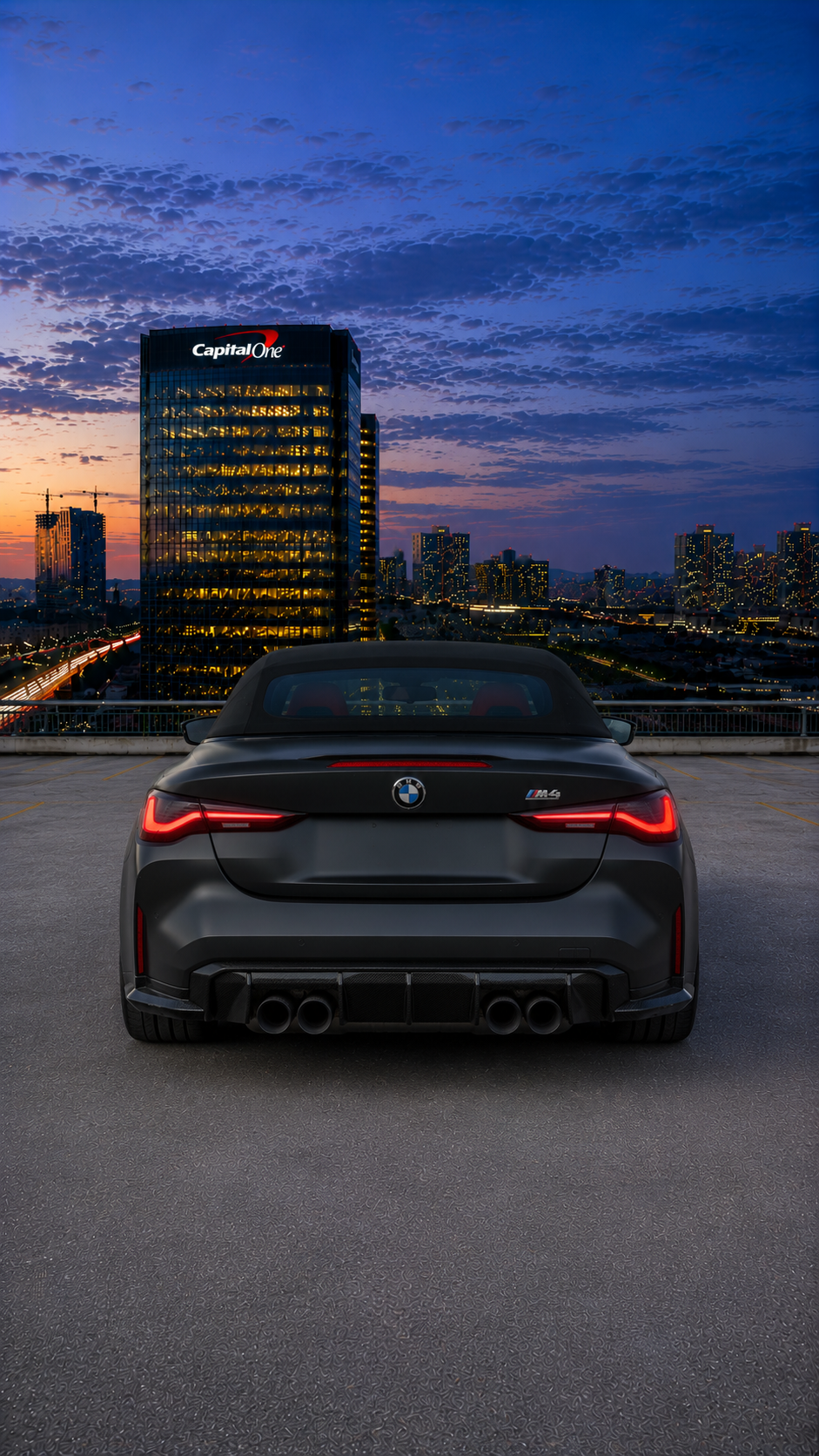 BMW M4 Competition Convertible delivering an exhilarating open-top luxury driving experience