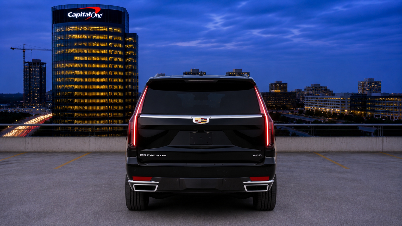 Best Cadillac Escalade Premium Luxury rental in Northern Virginia with concierge delivery from Ferrgatti Exotics serving Sterling, Fairfax, Arlington, McLean, Washington DC and Maryland