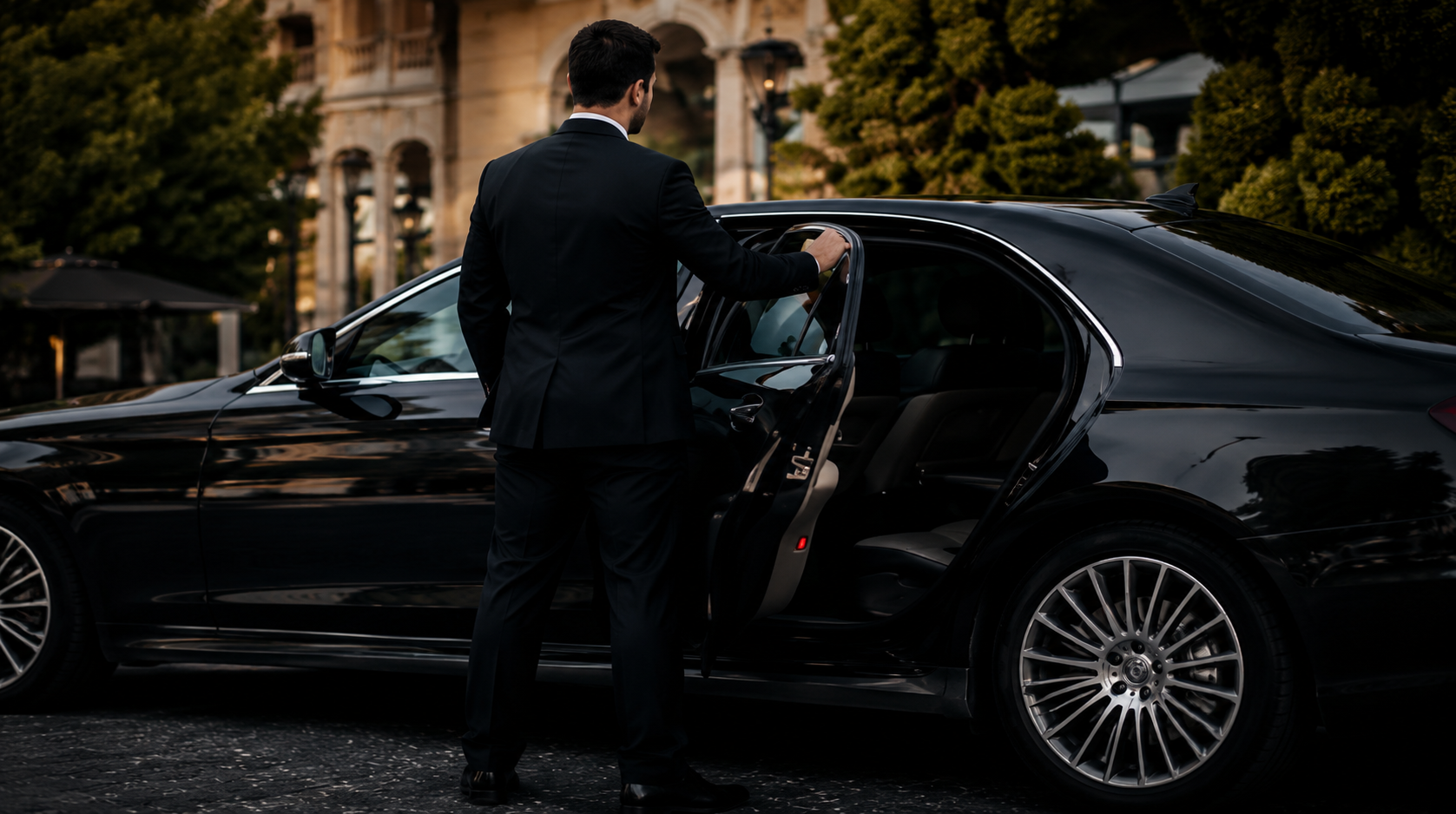 Luxury chauffeur vehicle service