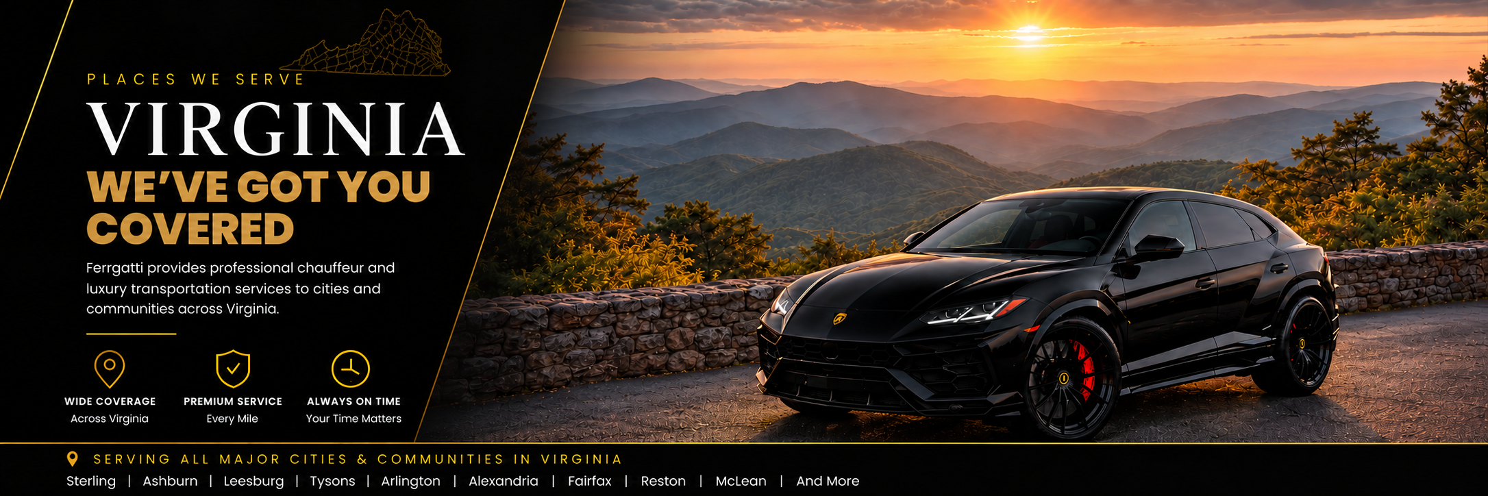 Ferrgatti Places We Serve Across Virginia