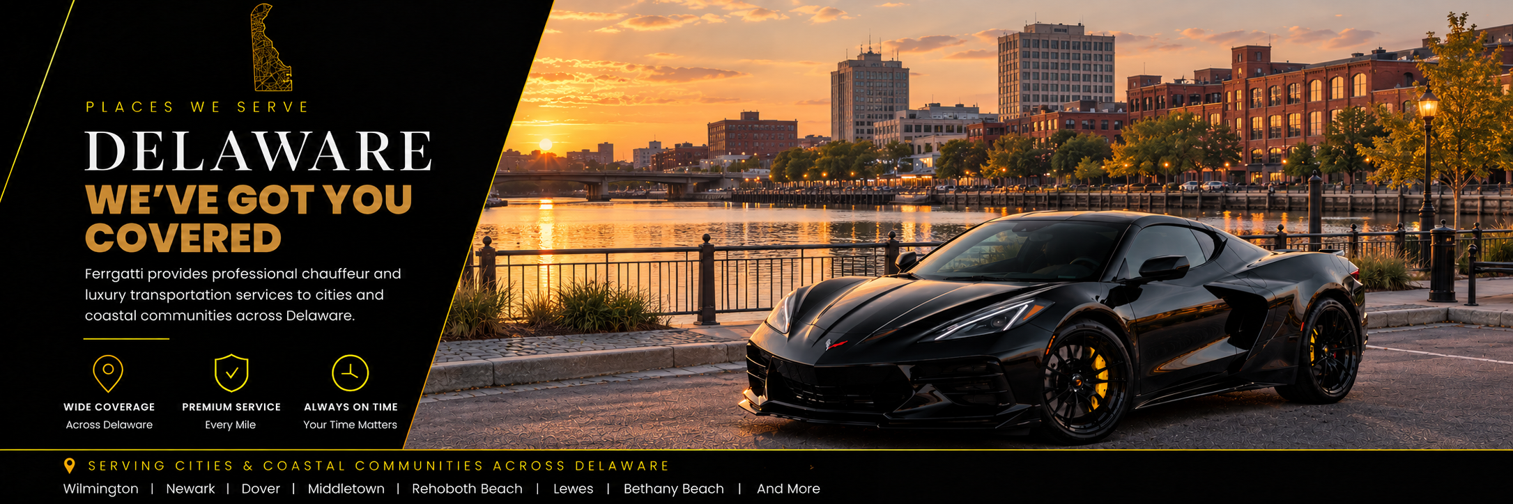 Ferrgatti Places We Serve Across Delaware