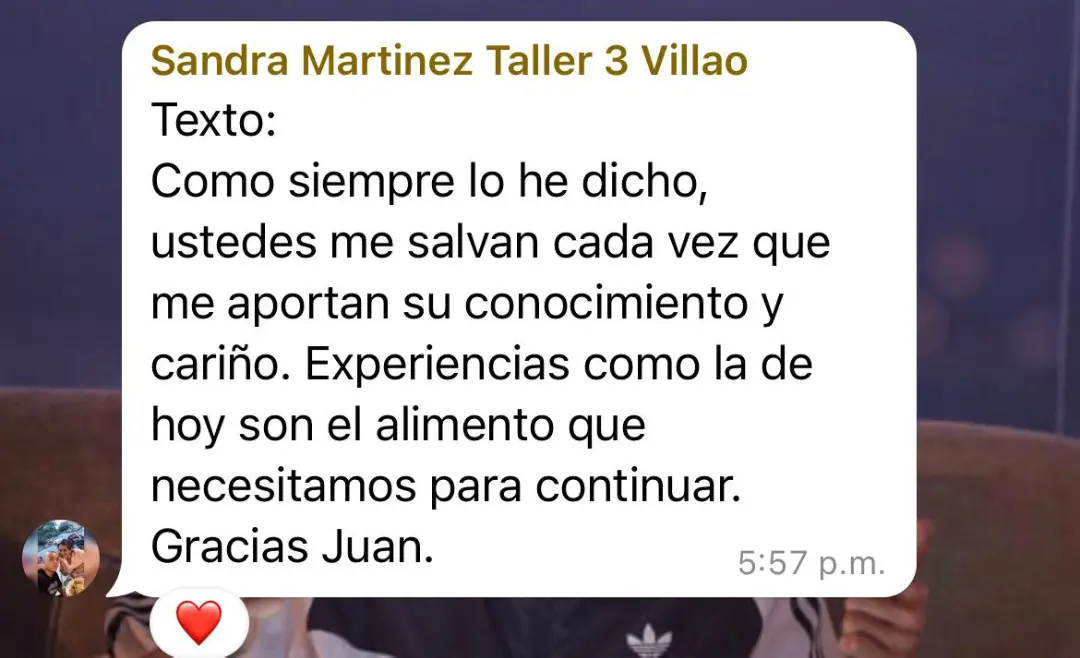 Testimonio por WhatsApp 8