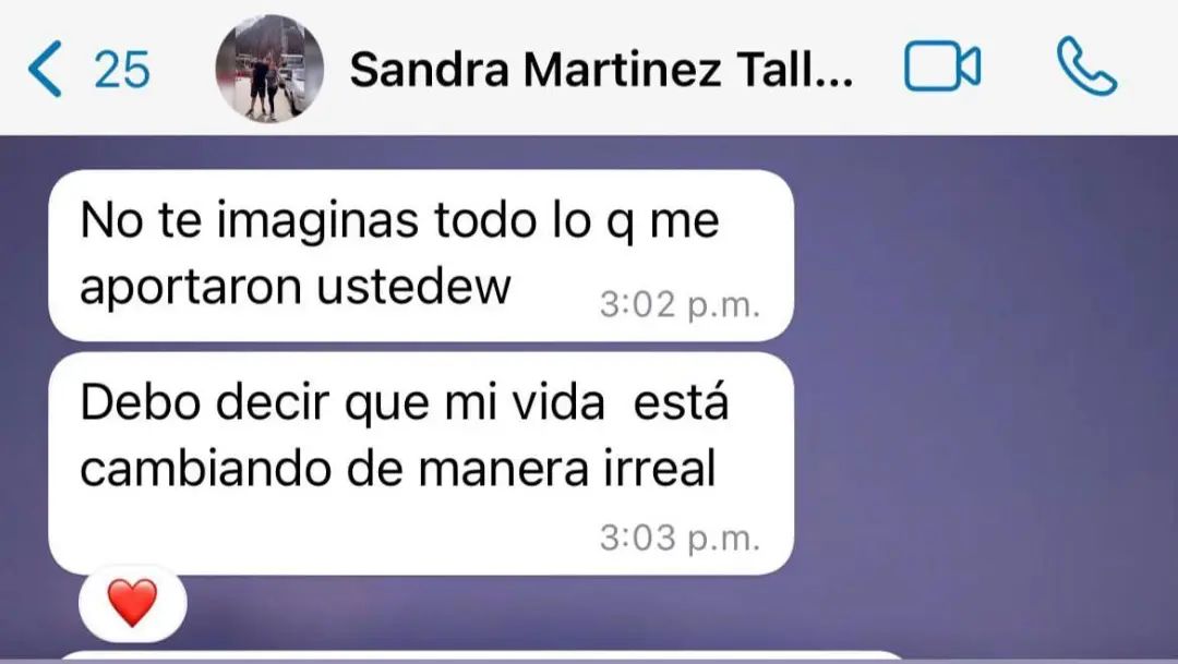Testimonio por WhatsApp 7