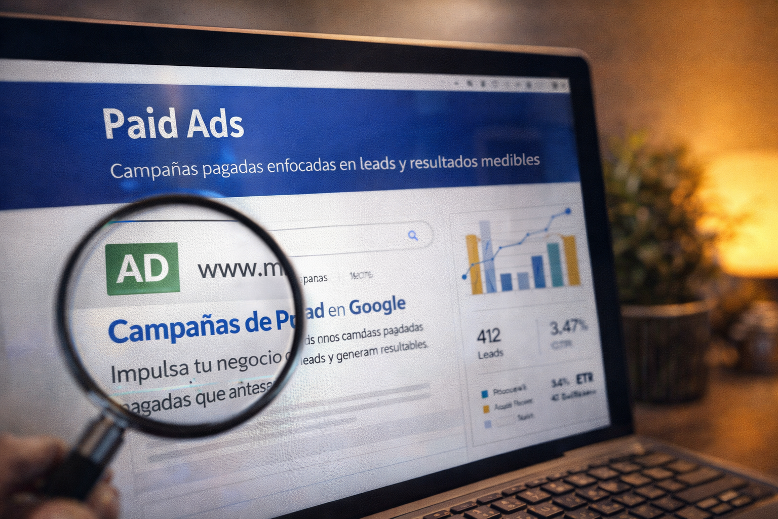 Servicio de paid ads