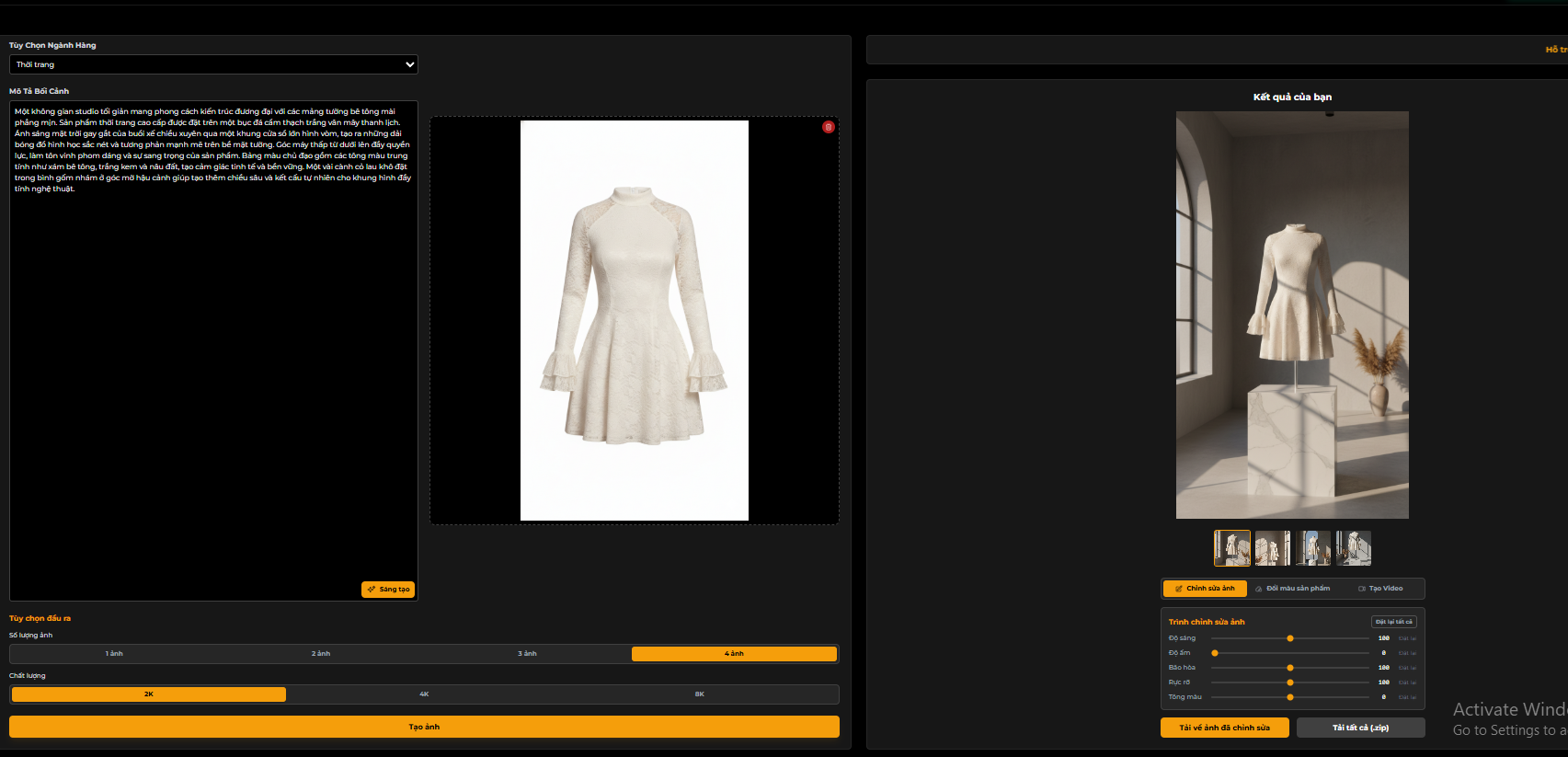Ảnh sản phẩm chuẩn Studio