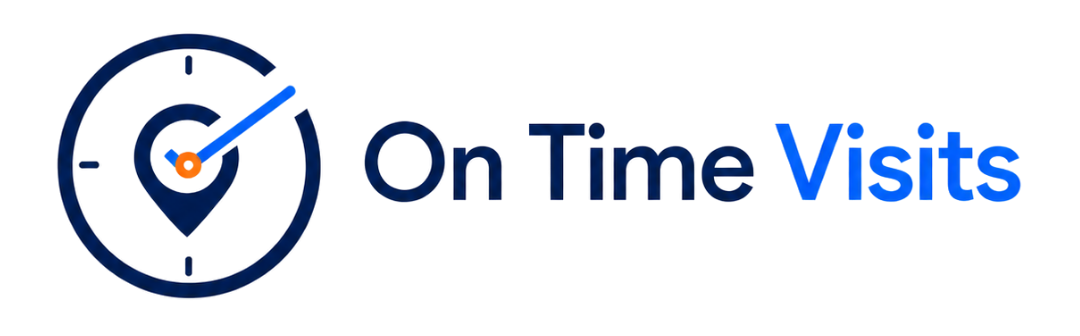 On time Visits Logo