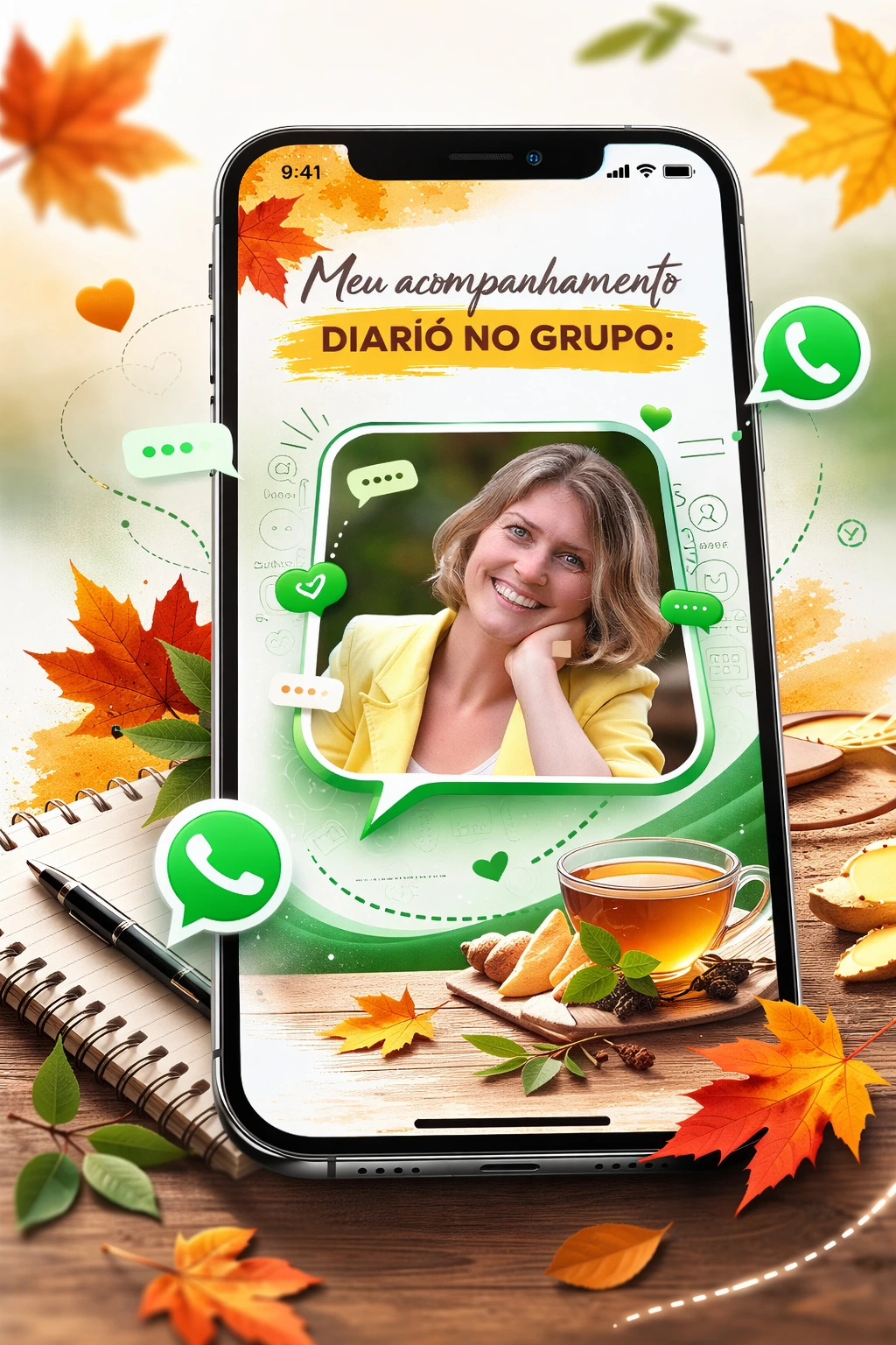 Bônus 10 – Meu acompanhamento diário no grupo
