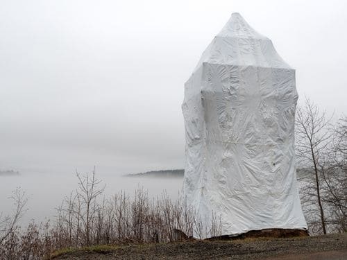 Heavy Equipment Shrink Wrapping in Ajax