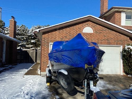 Patio Furniture Shrink Wrapping Ajax
