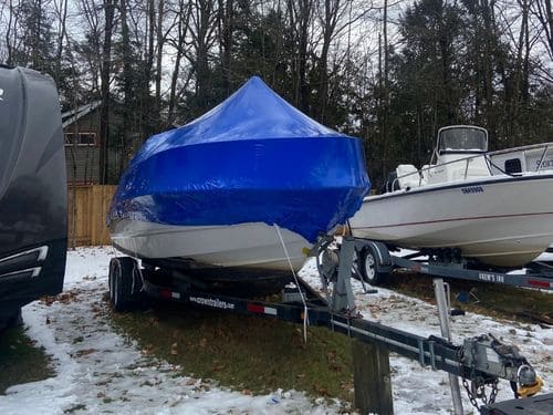 Milton Marine Shrink Wrapping