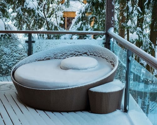 Barrie Patio Furniture Shrink Wrapping