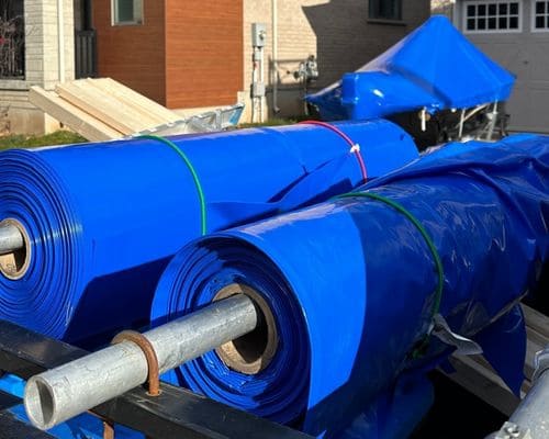 London Heavy Equipment Shrink Wrapping