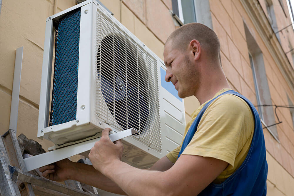 Specialize Home Services technician on the job