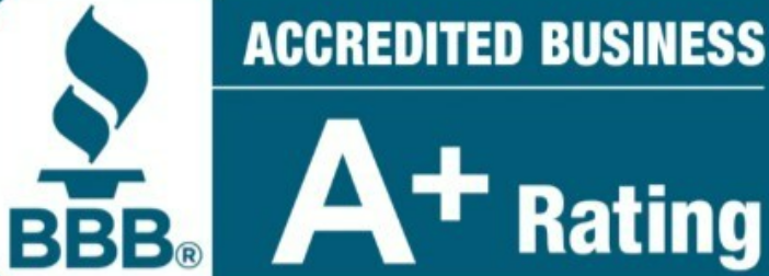 BBB A+ Rating badge