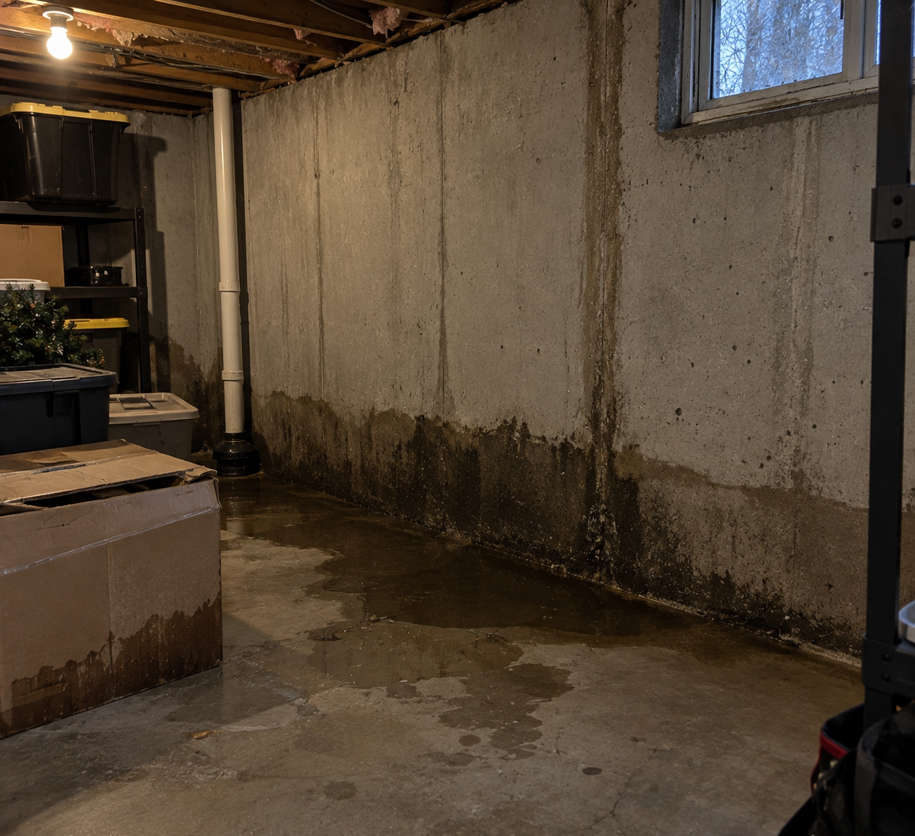 Basement water damage
