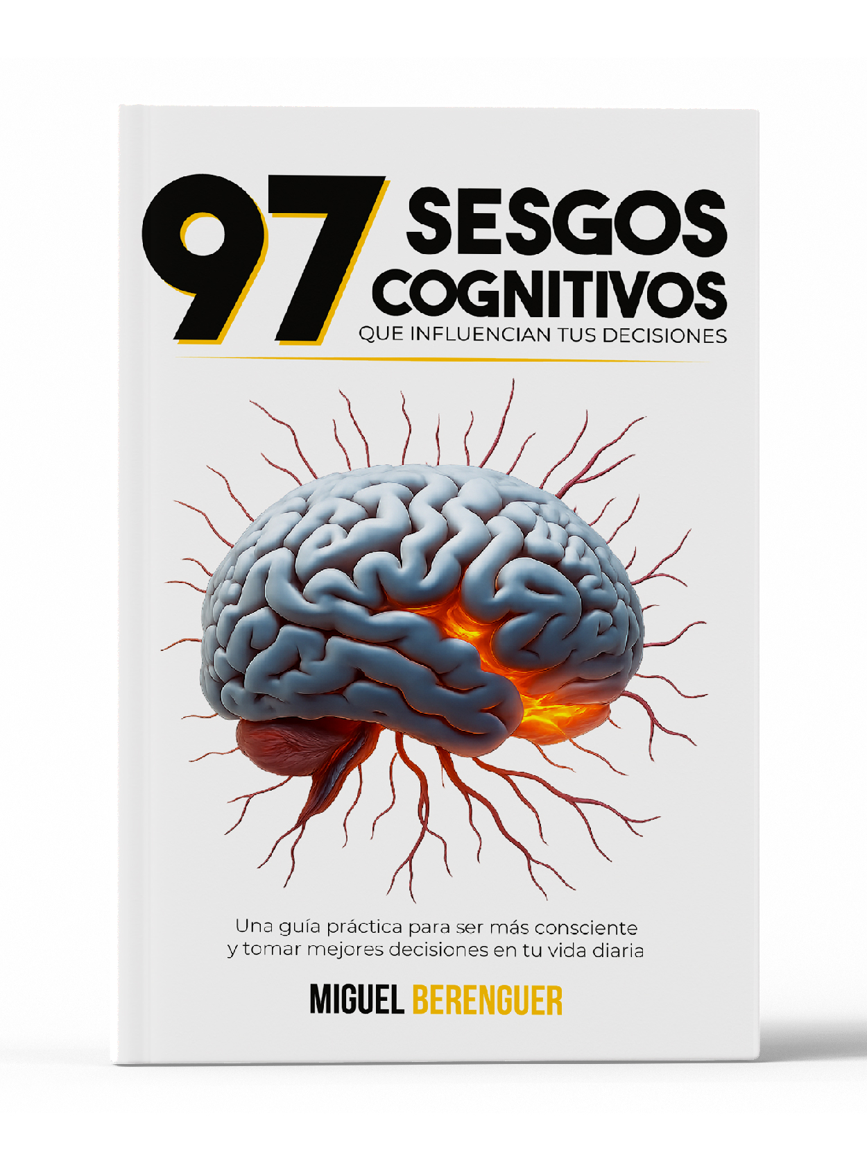 Portada del libro 97 Sesgos Cognitivos de Miguel Berenguer