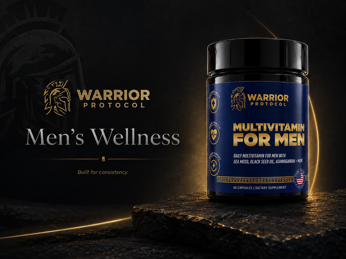 Warrior Protocol multivitamin for men