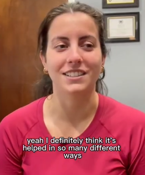 Patient sharing positive results after Cranial Facial Release treatment for nasal breathing and sleep concerns Patient sharing positive results after Cranial Facial Release treatment for nasal breathing and sleep concerns