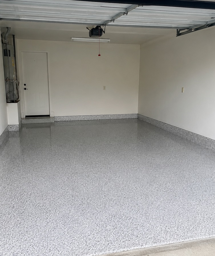 Sand Broadcast Floor by Bear Bond Epoxy in Sonoma County