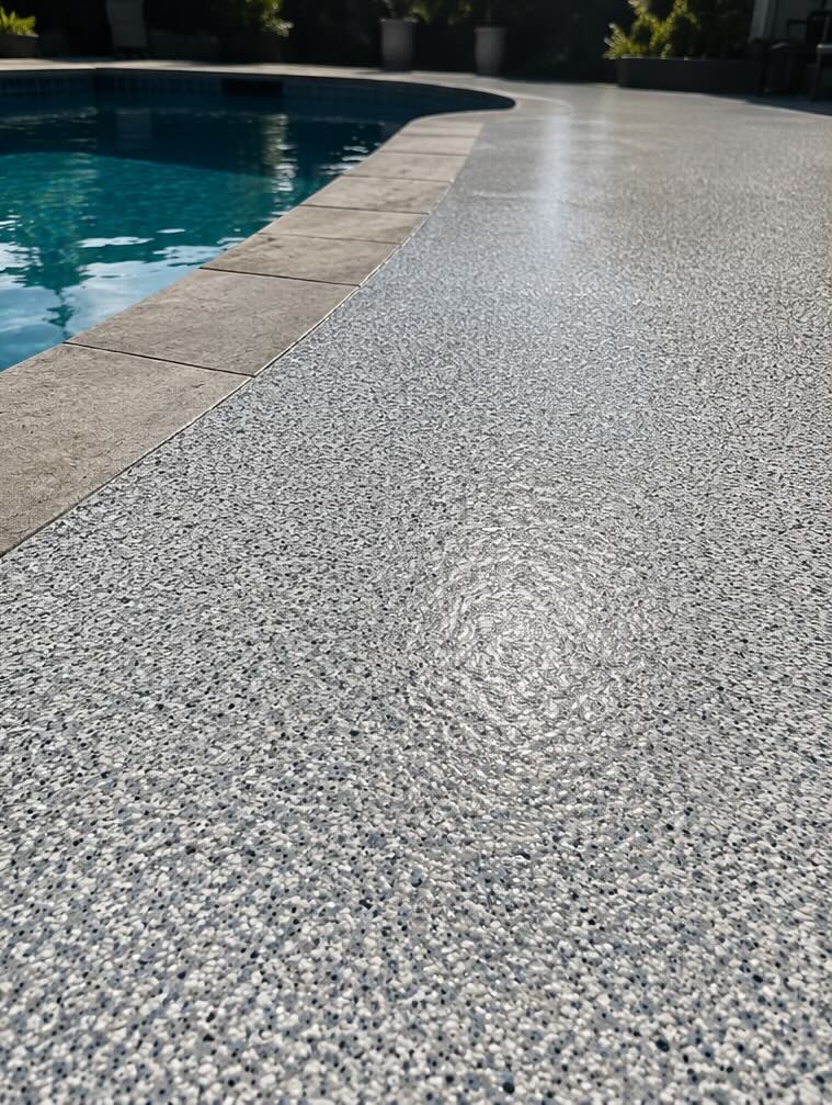 Commercial Quartz Flooring by Bear Bond Epoxy in Sonoma County