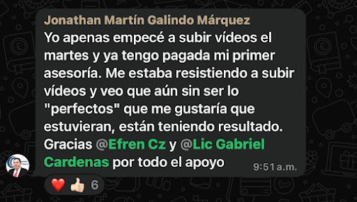 Testimonio de alumno de Agente Pro