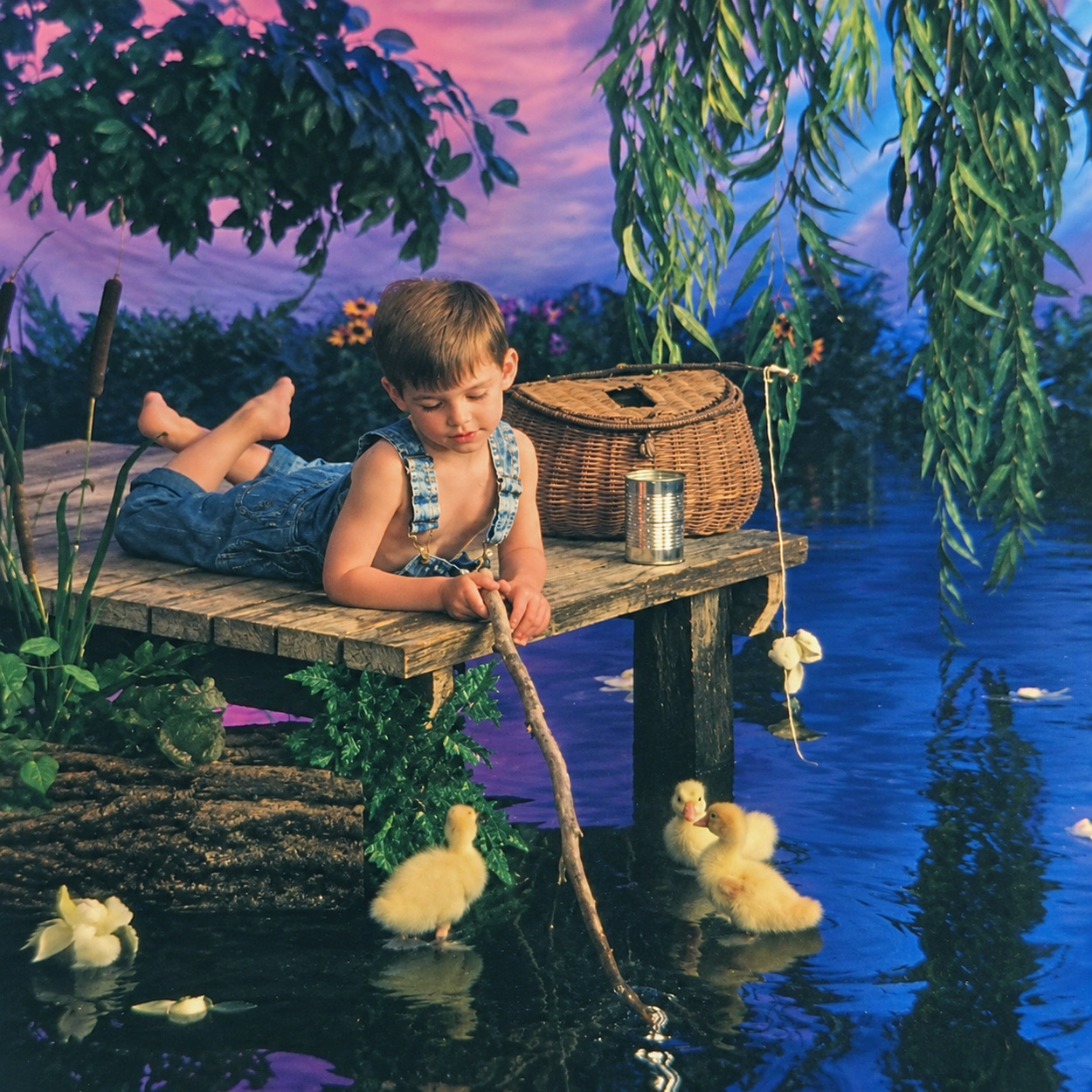 Cindy Baxter's first pond set from 1994