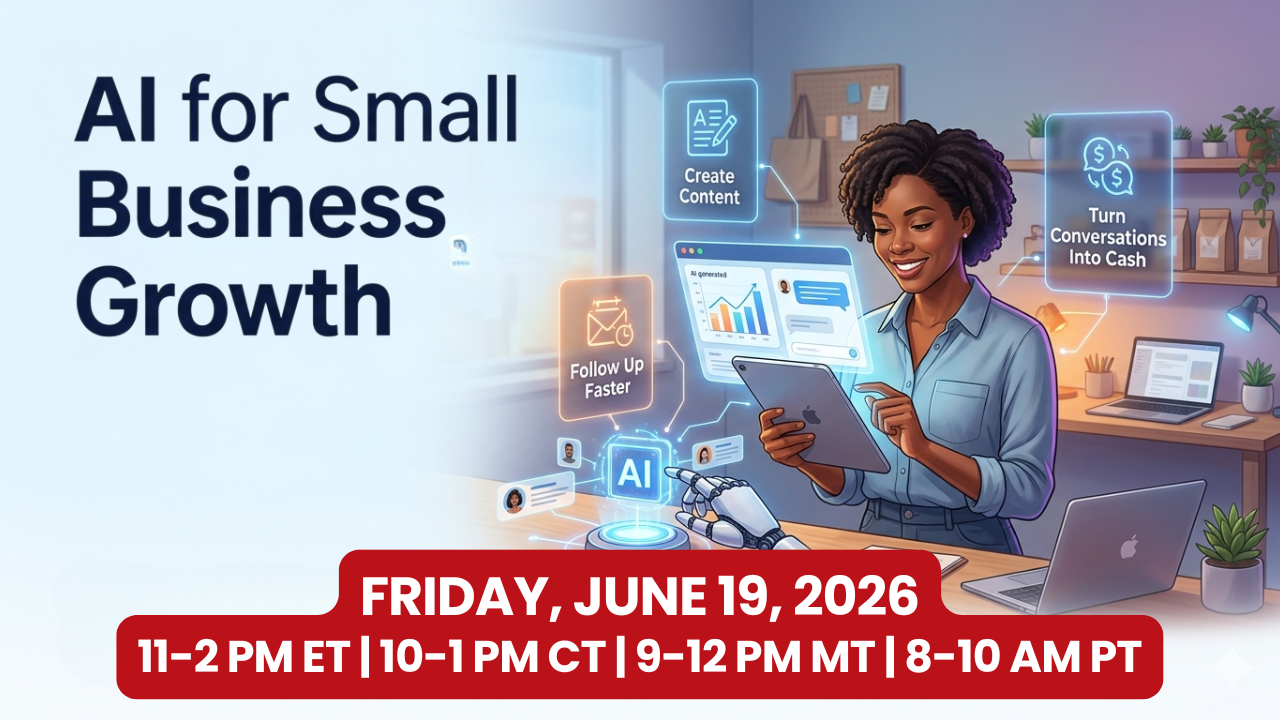 AI for Small Business Growth: Hands-on Marketing & Sales Training