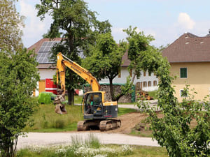 Excavation in Warwick, RI