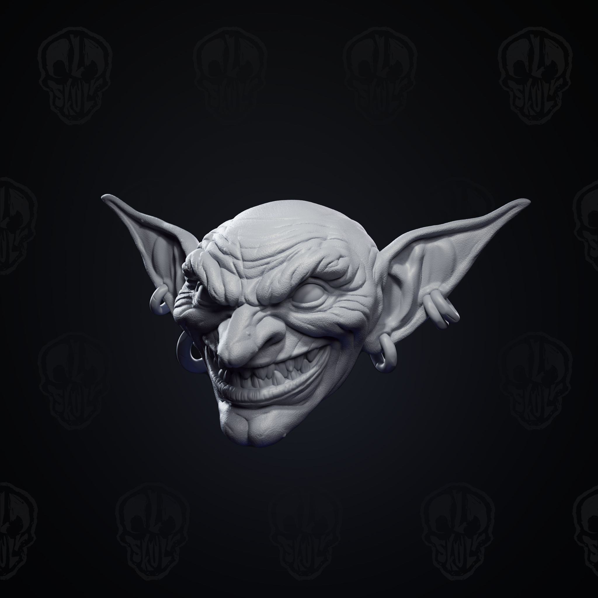 Goblin resin miniature