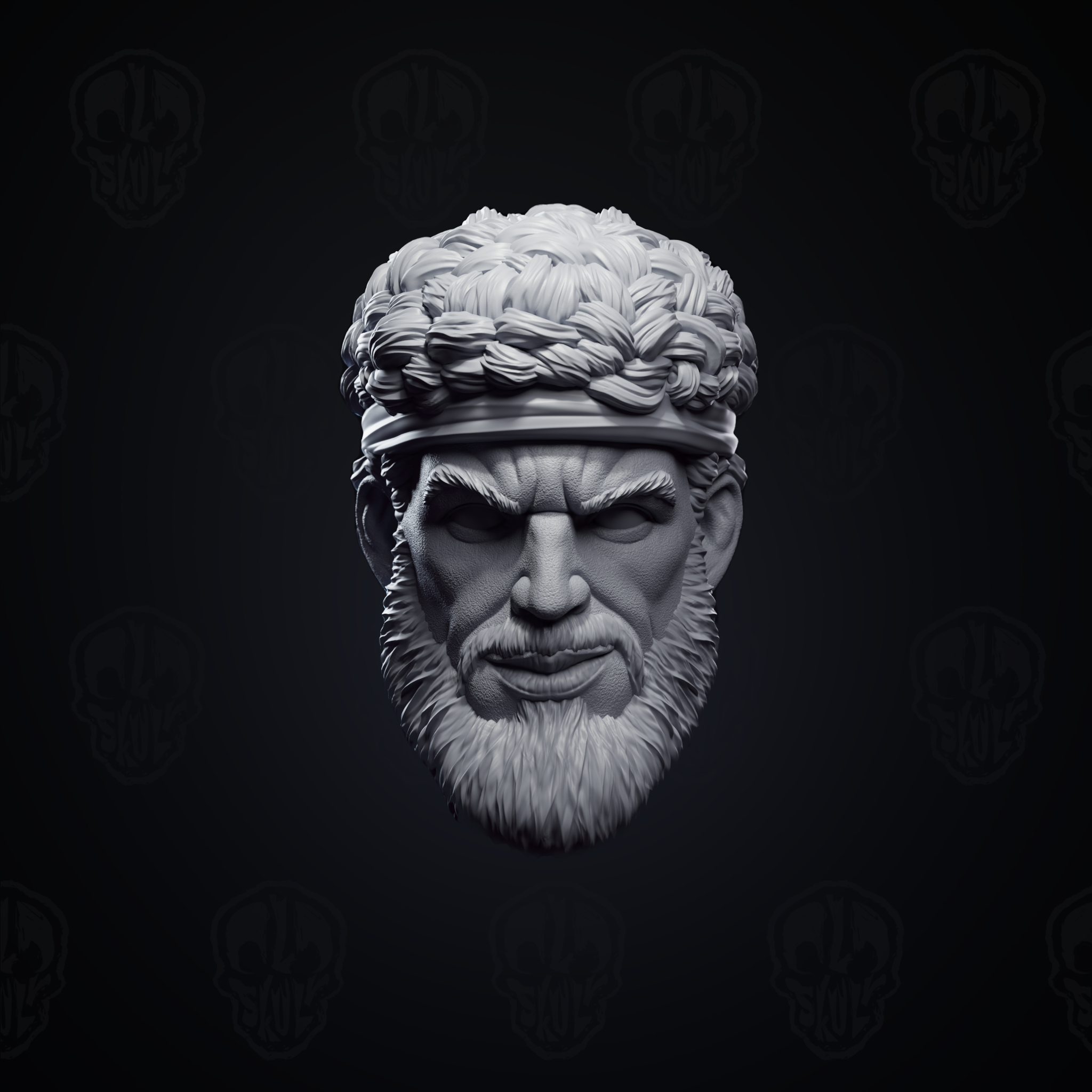 Heracles resin miniature