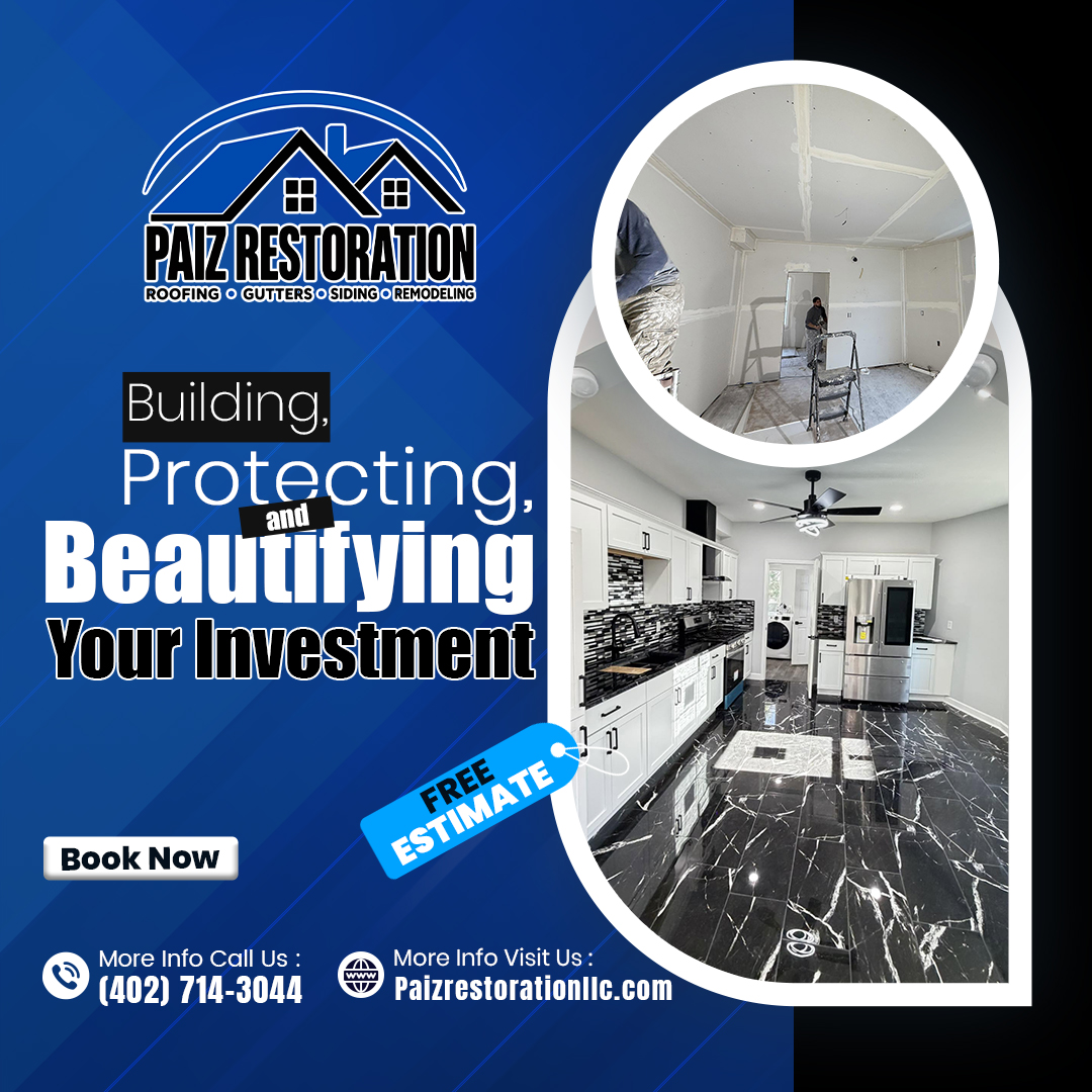 Another promotional image of a finished construction project