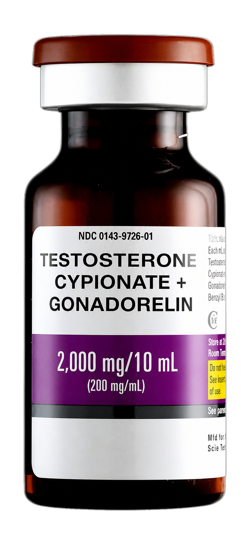 <h3>Testosterone Cypionate</h3><h3>Gonadorelin</h3>