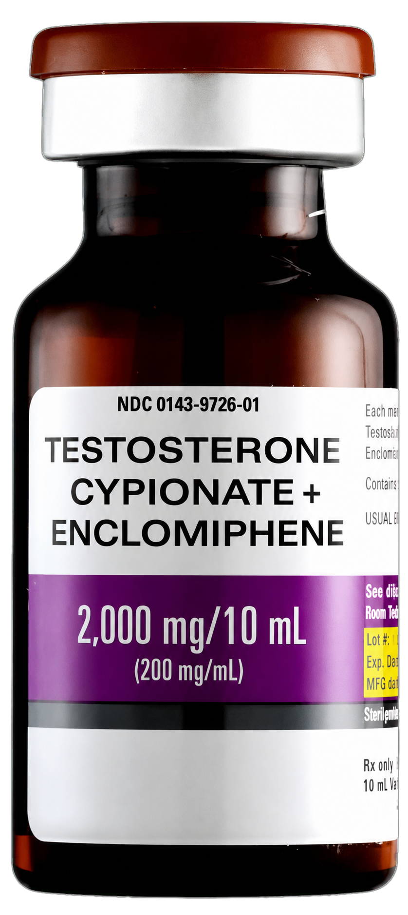 <h3>Testosterone Cypionate</h3><h3>Enclomiphene</h3>