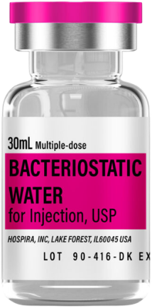 <h3>Bacteriostatic Water 30mL</h3><h3>(Benzyl Alcohol) Hospira®</h3>