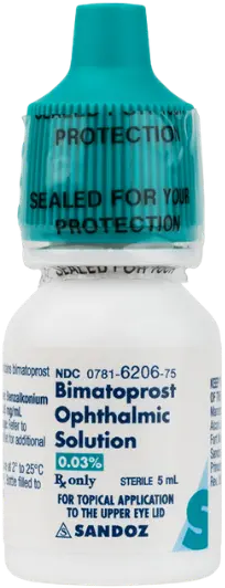 <h3>Bimatoprost Eyelash Solution</h3>
