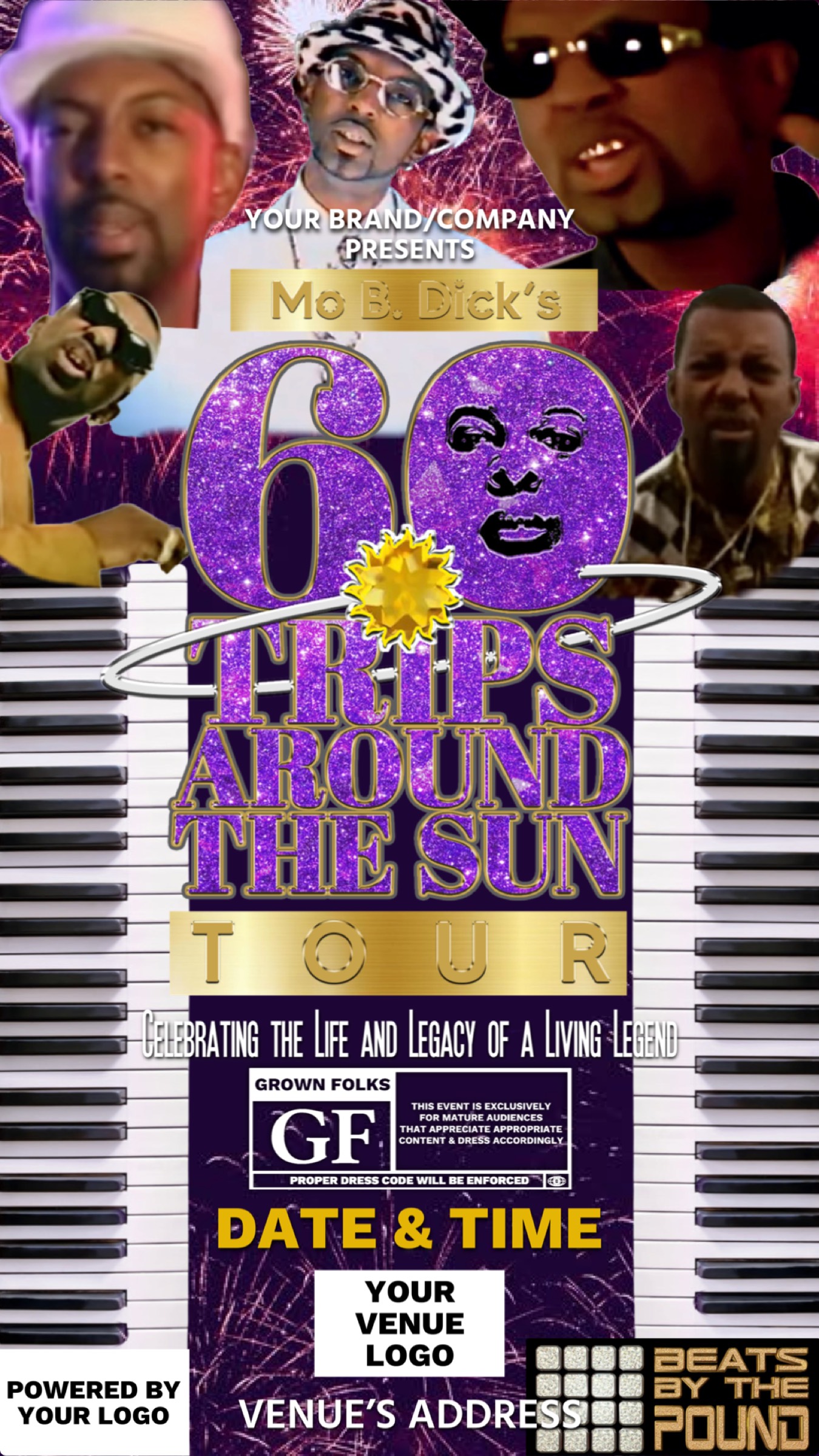 Mo B Dick 60 Trips Around The Sun Tour