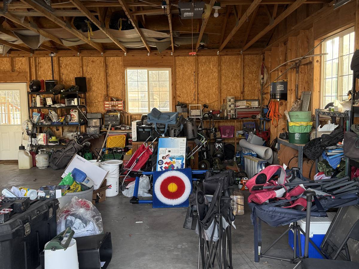 Before — shop cleanout