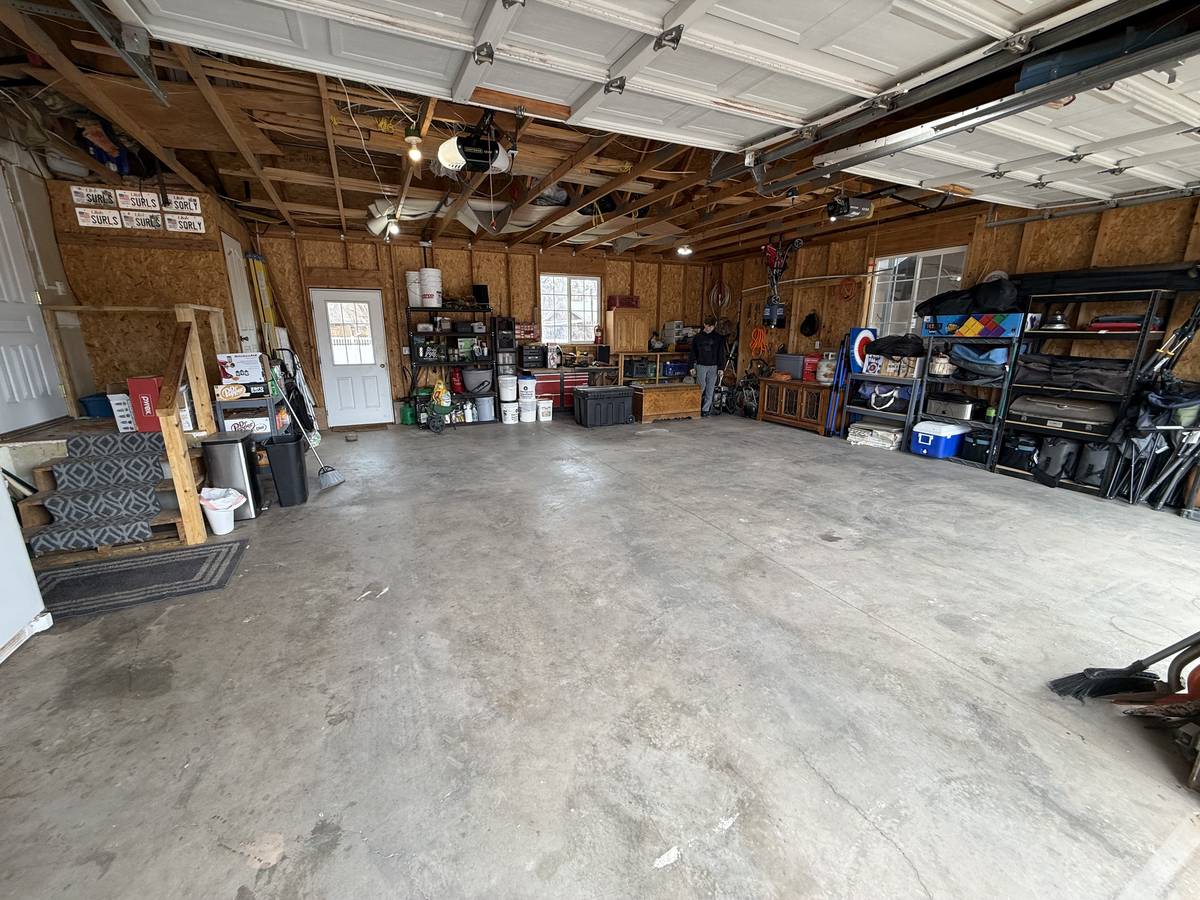 After — shop cleanout