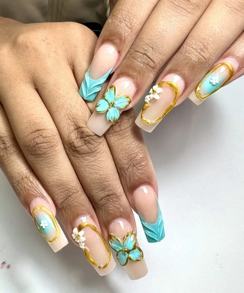 Chrome nails Mission Nail Bar