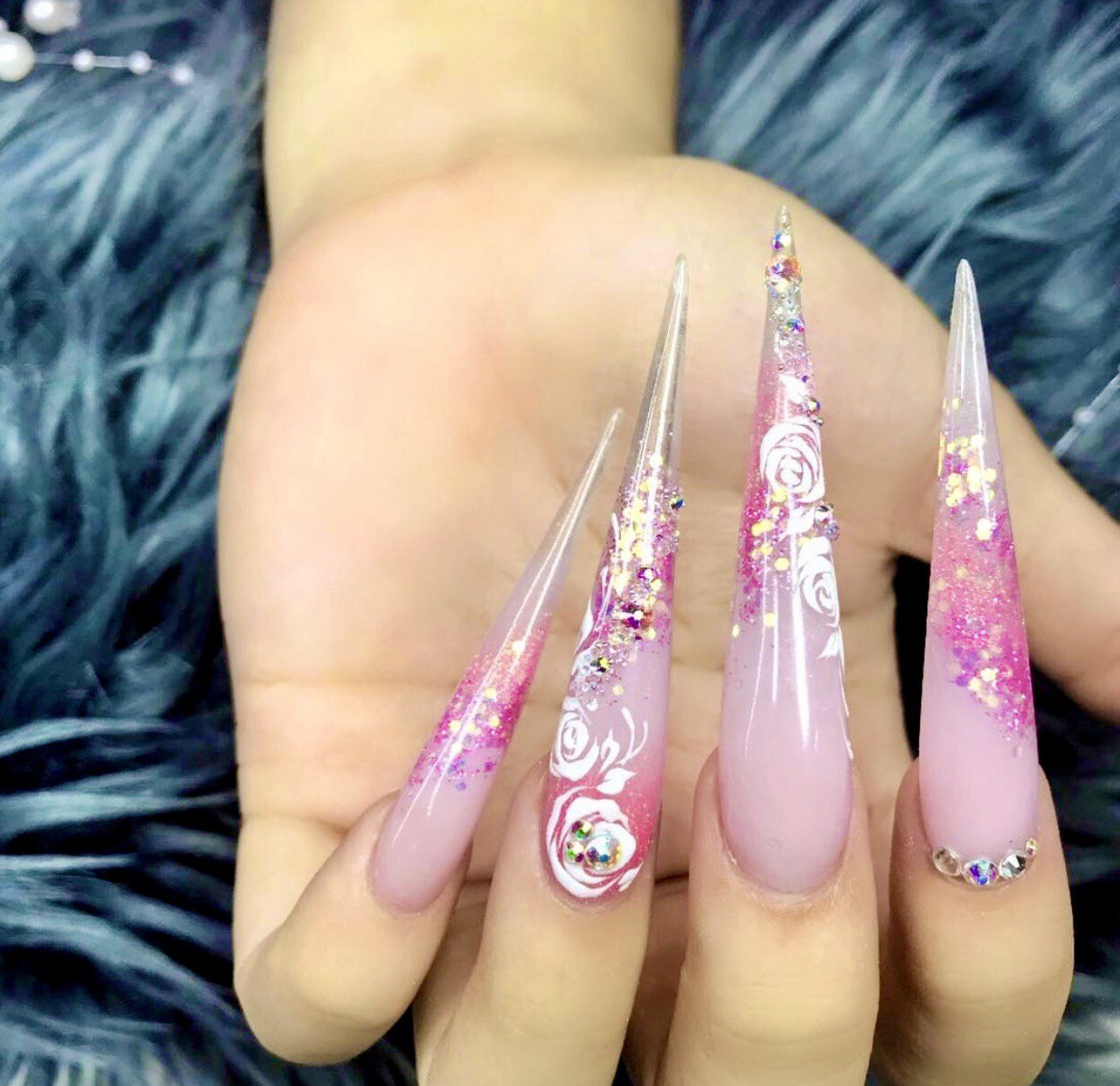 Manicure results at Mission Nail Bar Mission Viejo