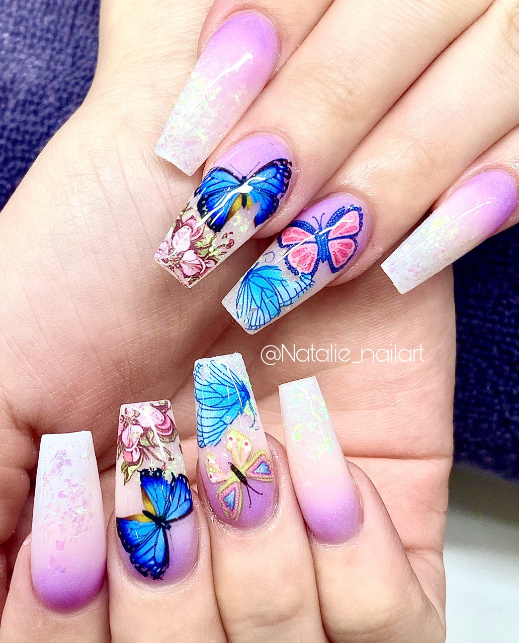 Nail care service at Mission Nail Bar