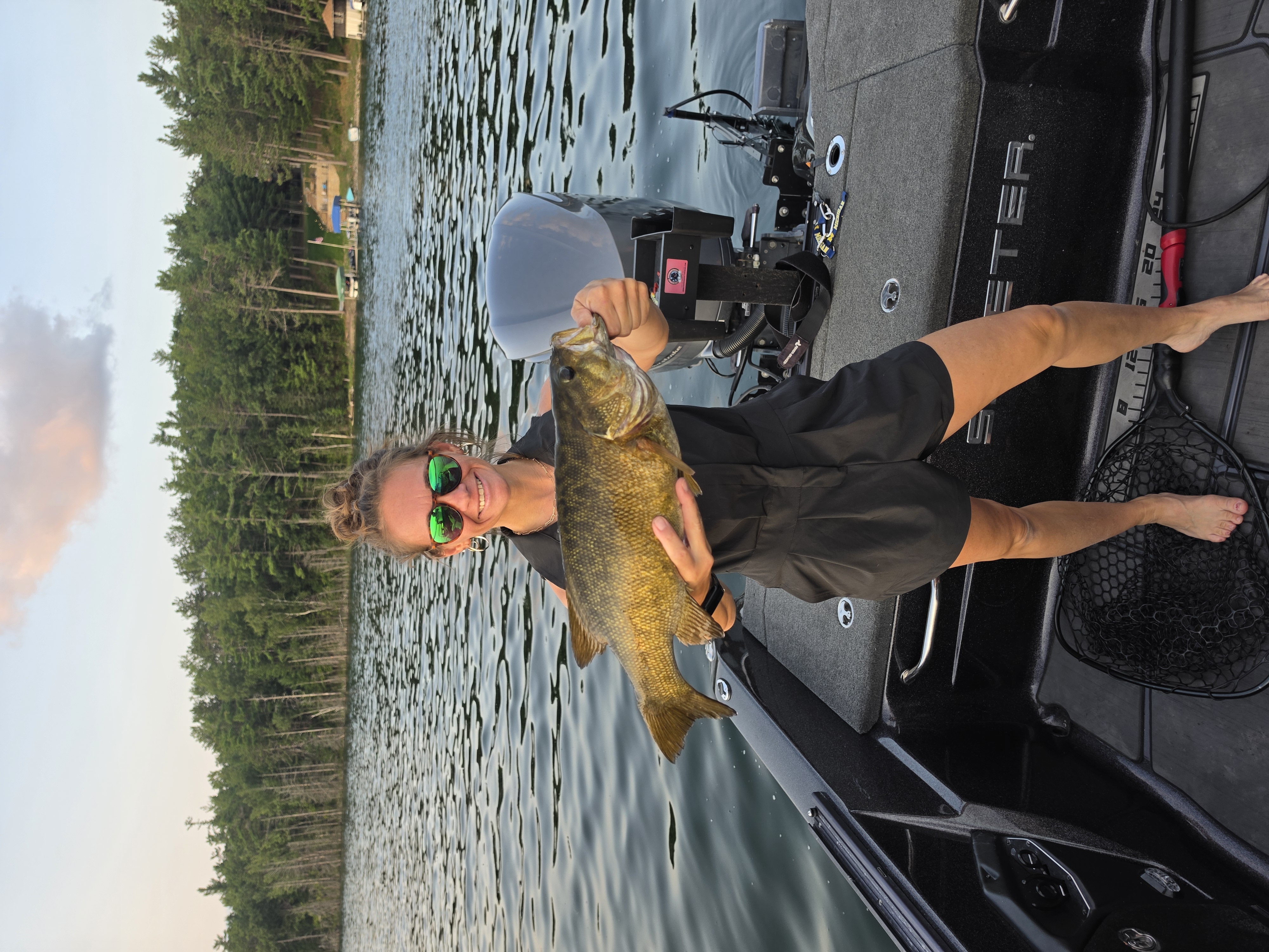 A cooler of walleye after a CLK Charters trip