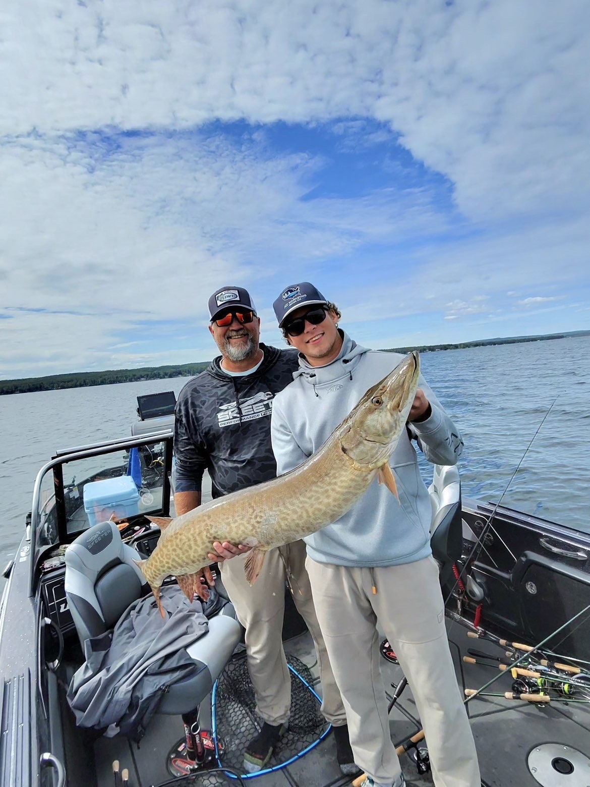 CLK Charters walleye fishing trip on Michigan water
