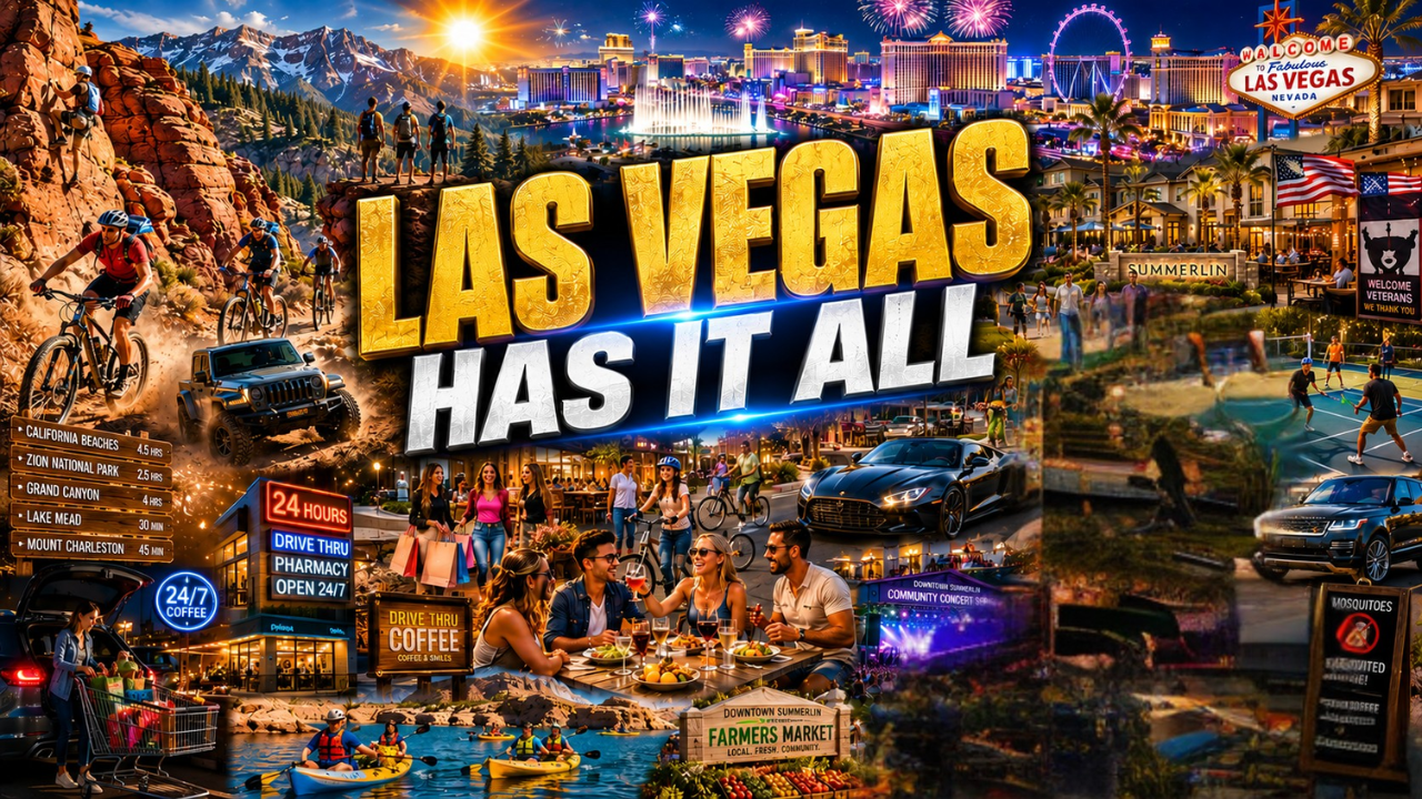11 Surprising Perks of Living in Las Vegas Nevada (That Most People Never Consider)