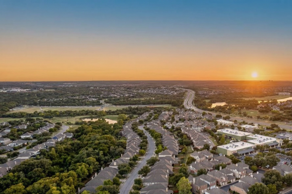 Avery Ranch Cedar Park neighborhood with homes and suburban community layout Avery Ranch Cedar Park neighborhood with homes and suburban community layout