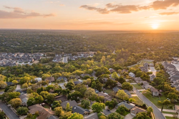 Brushy Creek Round Rock neighborhood with homes near parks, trails, and established suburban streets